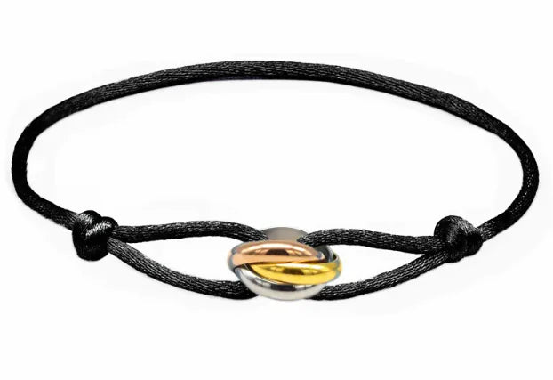 Couple Steel Woven Bracelet