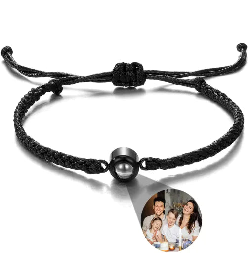 Hand-Woven Projection Bracelet