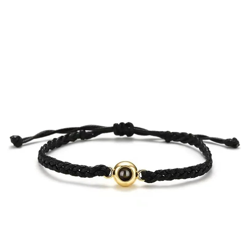 Hand-Woven Projection Bracelet