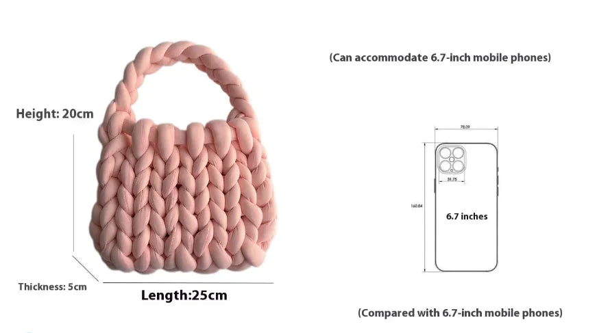 Diy Hand Woven Bag
