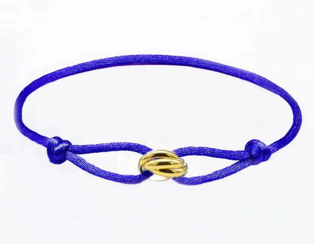 Couple Steel Woven Bracelet