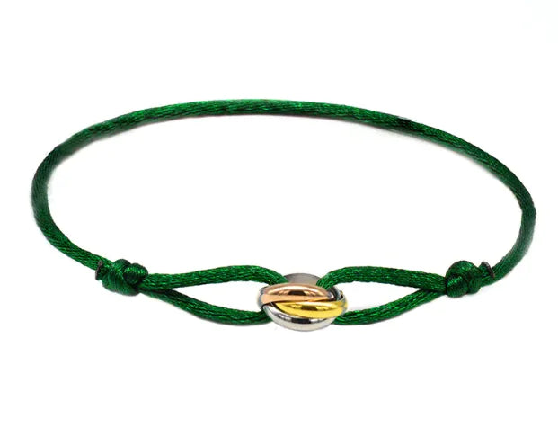 Couple Steel Woven Bracelet