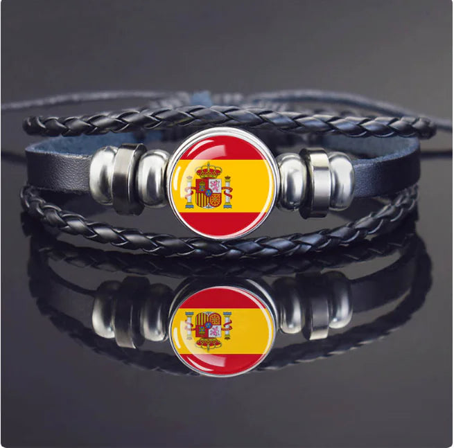Woven Flag Bracelet