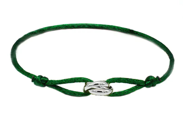 Couple Steel Woven Bracelet