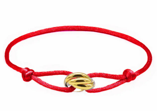 Couple Steel Woven Bracelet