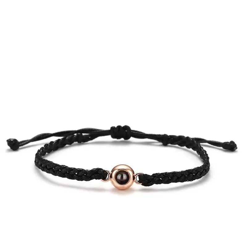 Hand-Woven Projection Bracelet