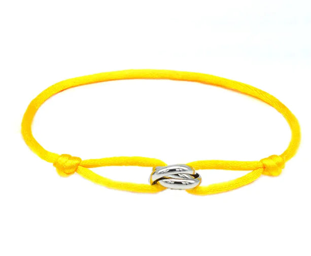 Couple Steel Woven Bracelet