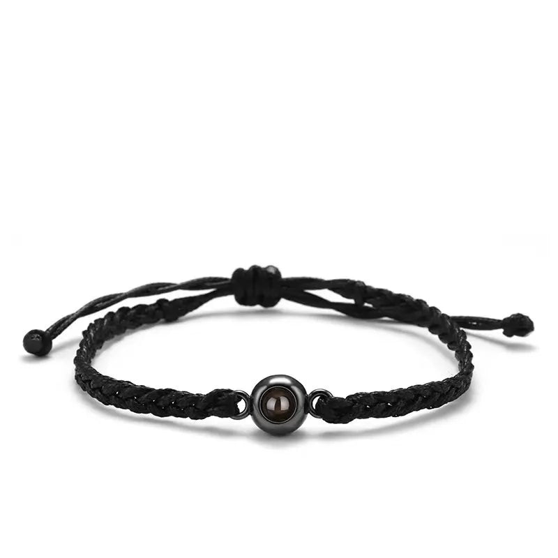 Hand-Woven Projection Bracelet