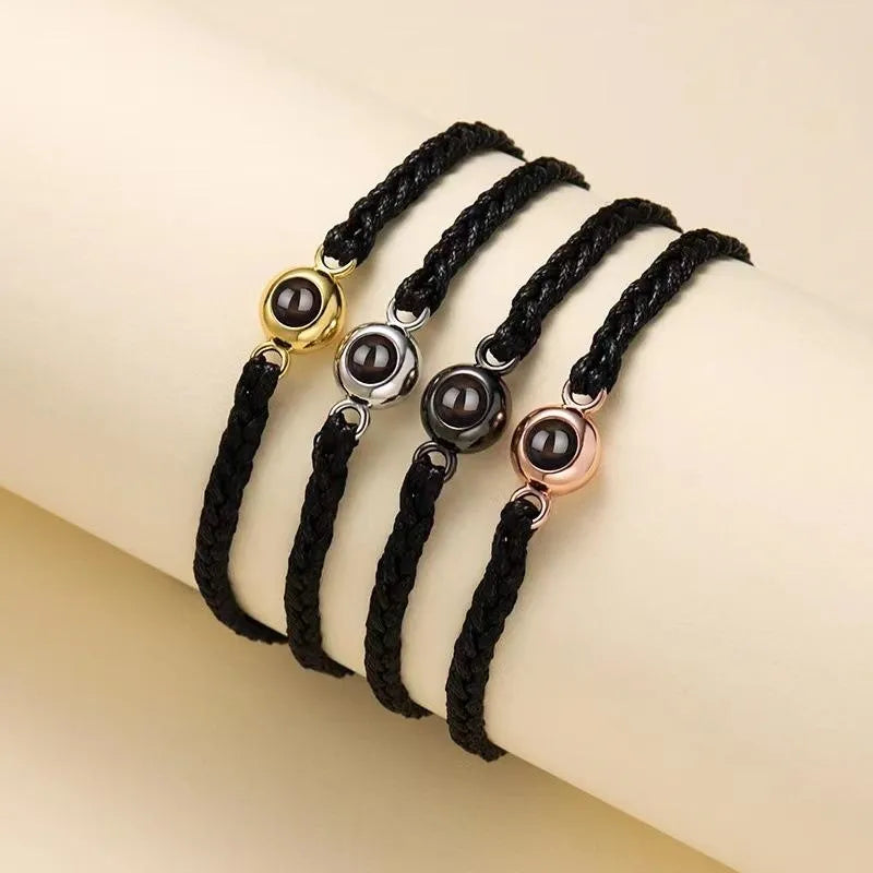 Hand-Woven Projection Bracelet