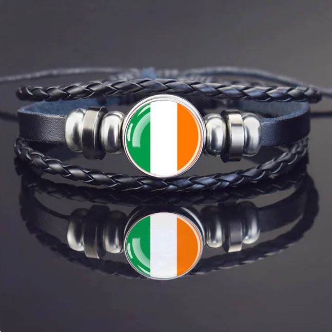 Woven Flag Bracelet