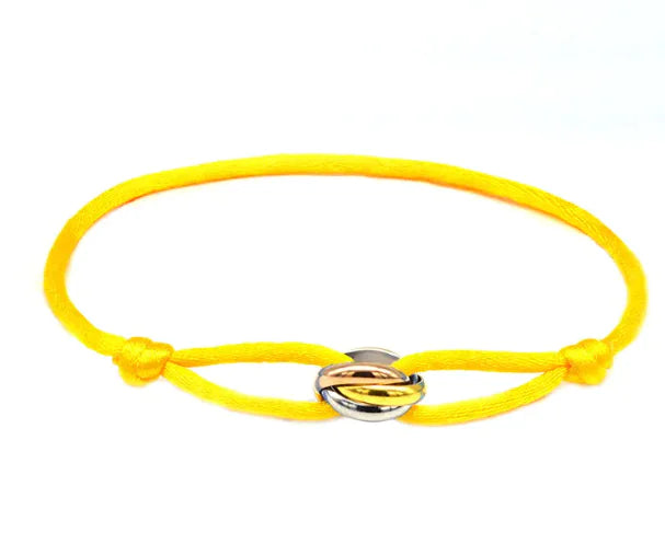 Couple Steel Woven Bracelet