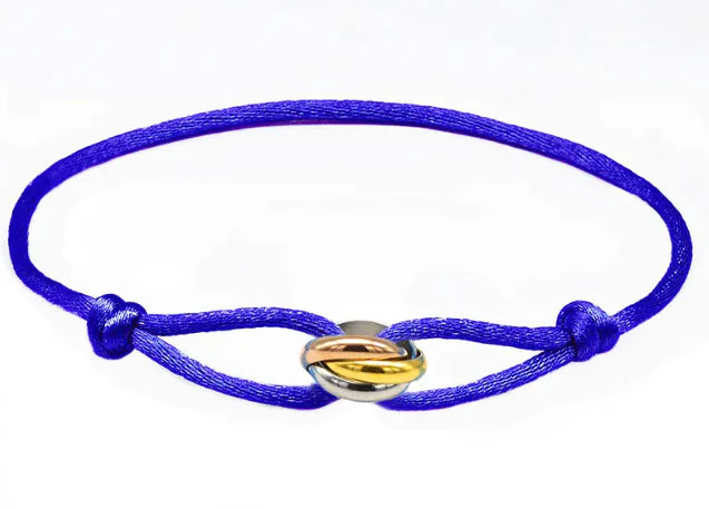 Couple Steel Woven Bracelet